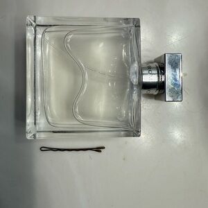 Ralph Lauren Clear and Silver Perfume Bottle